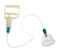 SMASOLO Kit de Ventouses Sous Vide Robuste pour Thérapie de Massage à Domicile Pompe Manuelle Ergonomique pour Élimination de Humidité Selon Méthode Chinoise Outil Polyvalent avec Poignée