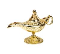 SMASOLO Lampe Vintage Dorée en Alliage de Zinc pour Bureau Accessoire Photo et Décoration Rétro