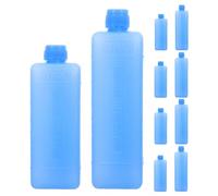 SMASOLO Lot de 10 Blocs Réfrigérants pour Refroidisseur d'air, Glacière de Stockage Frigorifique, Petits Blocs de Glace Réutilisables, Format Mini et Petit, Camping, Conservation