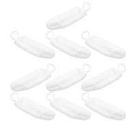 SMASOLO Lot de 10 Doigtiers Brosses à Dents pour Chiens et Chats, Accessoires de Soin Dentaire Cordons, Adaptés au Nettoyage Régulier à Domicile