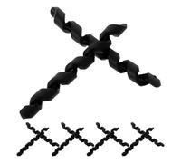 SMASOLO Lot de 10 Gaines Spiralées en Caoutchouc Noir pour Câble de Frein Dérailleur de Vélo - Protection Flexible Anti-Rayures, Gestion Optimale des Câbles pour Usage Cyclisme Sportif et