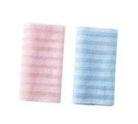 SMASOLO Lot De 2 Brosses De Bain Exfoliantes Longues 70 Cm Serviettes De Bain Double Face En Tissu Doux Portables Pour Femmes Et Hommes Usage Quotidien