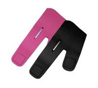 SMASOLO Lot De 2 Ceintures Liftantes Visage En Élasthanne, Taille Ajustable, Masque Facial Fin Pour Visage En V, Soutien Du Menton Et Muscles Masséter, Unisexe, Usage Sommeil Et Soin Quotidien