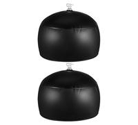 SMASOLO Lot de 2 Porte-Chapeaux Gonflables Noirs en Plastique Support Compact Anti-Déformation pour Casquettes Baseball Présentoir Portable pour Maison et Voyage Rangement Pratique