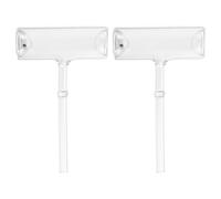 SMASOLO Lot de 2 Tubes de Sublimation à L'Iode en Verre Transparent Équipement de Laboratoire pour Sublimation Physique Outil Éducatif pour Expérimentations Scientifiques