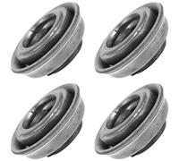 SMASOLO Lot de 4 Roulements à Rouleaux Blancs pour Fauteuil Roulant, Essieux de Roue Frontaux Applicables, Moyeu de Direction Multifonction, Accessoires de Mobilité Fiables pour Chaise