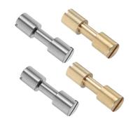 SMASOLO Lot De 4 Vis En Laiton Pour Fabrication De Couteaux : Vis À Tige En Acier Inoxydable Pour Outils De Bricolage, Goujons De Fixation Pour Manche De Couteau