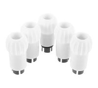 SMASOLO Lot de 5 Connecteurs en Plastique 25 Mm vers 19 Mm pour Support de Perfusion, Adaptateurs pour Poteau Central, Accessoires Compatibles pour Pied à Perfusion, Usage Hospitalier