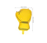 SMASOLO Lot De 8 Ballons En Forme De De Boxe De Boxe Gonflables Pour Fête Et De Lutte Ballons Pour Fête Et De La Lutte