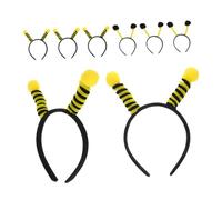 SMASOLO Lot de 8 Serrage-têtes à Tentacules D'abeille et Fourmi, Jaune et Noir, Taille Unique, Bandeaux de Cosplay pour Fête D'halloween, Accessoires Cheveux pour Adultes et Garçon