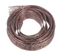 SMASOLO Maille élastique en fil de cuivre Tissu de remplissage de trous bricolage bouche-trou en maille de cuivre maille de cuivre pour boucher les trous fil artistique Tissu cuivré DIY