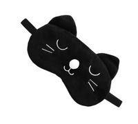 SMASOLO Masque de Sommeil Mignon Chat Doux Cache-yeux Léger et Confortable pour Adultes Voyage Sieste Détente