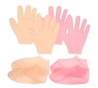 SMASOLO Masque Hydratant pour Mains de Chaussettes et Gants Exfoliants Silicone de Masques pour de Gants pour Types de Peau Soin et Rénovation des Peaux Mortes