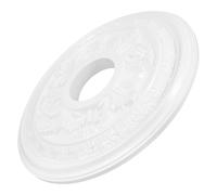 SMASOLO Médaillon pour Plafonnier en Matériau Imitation Plâtre Accessoire Décoratif Suspendre Luminaire Intérieur