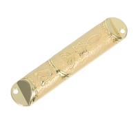 SMASOLO Mezuzah Métallique Décorative avec Parchemin Ornement pour Cadre de Porte Design Rétro Compact pour Décoration de Maison Cadeau Judaica Élégant