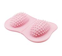 SMASOLO Mini Masseur Plantaire Portable pour Soulagement Outil de Massage Shiatsu Compact pour Hommes et Garçon Fille Cadeau Pratique Rose