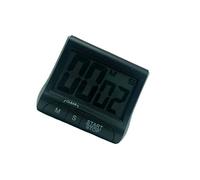 SMASOLO Minuteur de Cuisine Électronique Noir à Grand Écran Minuterie Numérique Pratique avec Compte à Rebours Visuel Alarme Puissante pour Cuisson Précise à Domicile