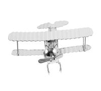 SMASOLO Modèle Avion Vintage Décoratif Ornement Avion Métal Rétro pour Bureau et Maison Sculpture de Collection Unique
