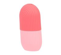 SMASOLO Moule à Glace Visage Silicone pour Massage Facial Outil de Soin Peau Femmes Réduit les Pores et Diminue les Poches Modèle Réutilisable Rose