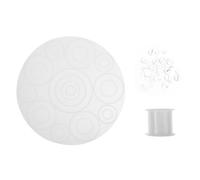 SMASOLO Moule DIY en Silicone pour Carillon Éolien Moule à Pendentif en Époxy Cristal Kit de Fabrication D’Ornements Suspendus Flexible et Solide pour Décoration et Bricolage Créatif