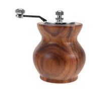 SMASOLO Moulin à Poivre et Sel Manuel en Bois Naturel Broyeur Réglable à Manivelle Moulin Multifonction pour Épices la Cuisine et Barbecue Ustensile la Cuisine Robuste et Portable