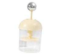 SMASOLO Mousseur Nettoyant Visage Manuel Compact Orange pour Nettoyage en Profondeur Peau Mixte et Sèche Voyage Portable