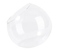 SMASOLO Nid Rafraîchissant en Verre 12 Cm pour Hamster et Petits Animaux, Cabane Transparente D’été, Maison Ventilée pour Chinchillas, Hérissons et Cochons D’Inde, Accessoires de Couchage