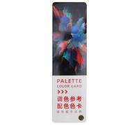 SMASOLO Nuancier de Peinture 385 Couleurs, Tableau de Correspondance des Couleurs pour Conception Artistique, Guide de Mélange Précis pour Artistes et Designers, Palette Solide