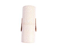 SMASOLO Organisateur de Pinceaux de Cuir PU Seau de Rangement Cosmétique Motif Dragon pour Voyages et Rangement Pratique