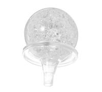 SMASOLO Ornement Boule de Cristal pour Fontaine Eau de Table Décoration Élégante pour Salon Bureau et Espace Commercial Sphère Verre Rotative Feng Shui