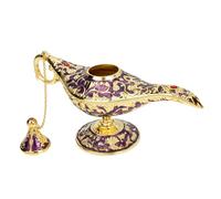 SMASOLO Ornement Porte- Alliage de Zinc Forme de Lampe Diffuseur Parfum Créatif pour Salon Bureau Méditation Cadeau Fête des Mères