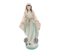 SMASOLO Ornements De La Vierge du Mexique Figurine Notre-Dame De Guadalupe Statue Catholique Mini Vierge Catholique Miniature Statue Religieuse