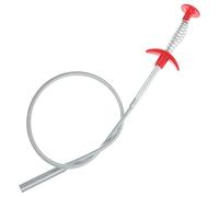 SMASOLO Outil de Dragage Flexible à 4 Griffes en Acier Inoxydable 60 Cm pour Canalisation, Pince de Nettoyage Drain Propre, Déboucheur Évier la Cuisine et Salle de Bain, Ramassage Cheveux