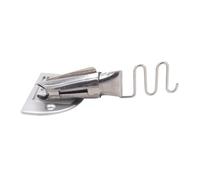 SMASOLO Outil de Reliure pour Machine à Coudre Industrielle Plieuse Ajustable Double Pli Angle Droit Accessoire pour Tissus Fins et Synthétiques