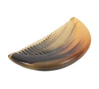 SMASOLO Peigne Corne de Massage Du Chevelu Peigne Démêlant Manuel pour Femmes Brosse de Massage Anti-statique Compact et Portable pour Coiffure et Soin Du Chevelu Voyage