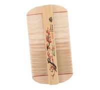 SMASOLO Peigne Démêloir en Bois à Dents Ultra-denses Peigne Anti-poux et Anti-pellicules pour Chiens et Chats Outil Traditionnel de Soin Capillaire Multifonction pour Élimination des