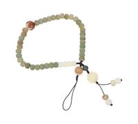 SMASOLO Pendentif Téléphone Portable Jade Blanc Style Chinois Chaîne Mobile Légère et Pratique Lanière Poignet Sécurisée pour Accessoires et à Dos