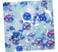 SMASOLO Perles Demi Rondes Résine Imitation Plates Résistantes pour Nail Art DIY Accessoires Décorations Ongles Auto Adhésifs