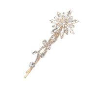 SMASOLO Pinces Cheveux Strass Forme Fleur pour Mariage Accessoires Coiffure Femme Épingles à Cheveux Bridal Hair Pins Rhinestones Hair Clips Updos