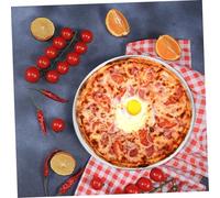 SMASOLO Plaque à Pizza Perforée Inoxydable Plateau de Cuisson Polyvalent et Résistant Aux Rayures Accessoire Four pour Pâte Croustillante et Démoulage Facile