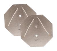 SMASOLO Plaque Chauffante Mica Résistante à Usure pour Machine à Gaufres Plaque Conductrice de Chaleur Rapide et Facile à Installer Accessoire de Remplacement pour Appareil de Cuisson