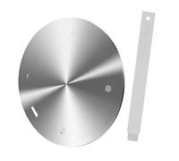 SMASOLO Plaque de Diffusion Chaleur Induction Acier Inoxydable Adaptateur pour Cuisinière Gaz et Électrique Disque Relais Thermique Polyvalent pour Cuisine