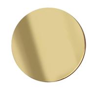 SMASOLO Plaque Miroir Acrylique Or 14 CM X 03 CM Accessoire Photo Réfléchissant pour Bijoux Support Décoratif pour Fond Photo Surface Lisse Double Face Accessoire de Photographie