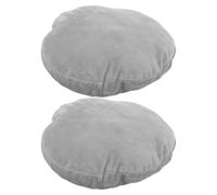 SMASOLO Pochette Chauffe-Mains Isotherme Zippée Anti-brûlure en Flanelle Douce et Légère, Lot de 2 Pièces Ronde pour Bouillotte, Maison et Bureau en Hiver