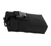 SMASOLO Pochette de Taille Multi-Usage pour Radio Portable Paquet à Main Détachable pour Téléphone Portable Étui pour Camping Course à Pied Randonnée Paquet en Nylon Noir