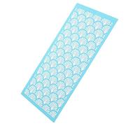 SMASOLO Pochoir Soie pour Pâte Polymère Modèle Réutilisable Outil de Bricolage pour Argile Templates Lavables pour Artisanat Diy Décorations Polyvalentes et Pratiques