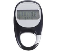 SMASOLO Podomètre Portable Multifonction 3D en Abs Solide, Compteur de Pas et Calories Précis, Taille Compacte, pour Randonnée, Sport et Activités de Plein Air, Couleur Couleur Aléatoire