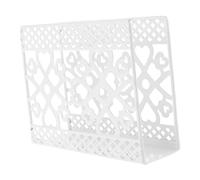 SMASOLO Porte Serviettes Table Forme Cœur Support Rangement Serviettes de Table Bureau Décoration Desktop pour Maison Restaurant Banquet