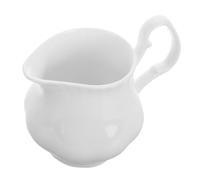 SMASOLO Pot à Lait Porcelaine Fine avec Anse Crémier Céramique Élégant et Polyvalent pour Café Thé et Décoration Intérieure