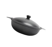 SMASOLO Pot Fonte Aux Chocs pour Cuisson Maison Cuisson Au Braisé et Riz Au Poulet Pot avec Haute Résistance Chaleur et Surface Lisse pour Plats Mijotés et Bibimbap